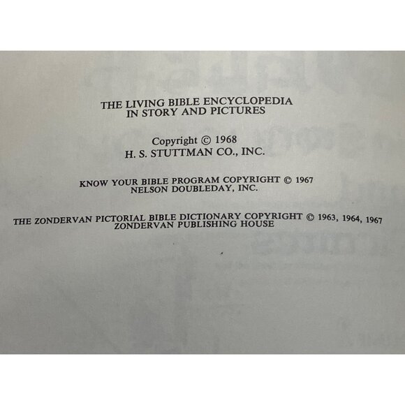 The Living Bible Encyclopedia In Story & Pictures Volume 2 Edition 1968 - Picture 6 of 16